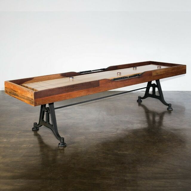 Want to buy Solid wood shuffleboard tables